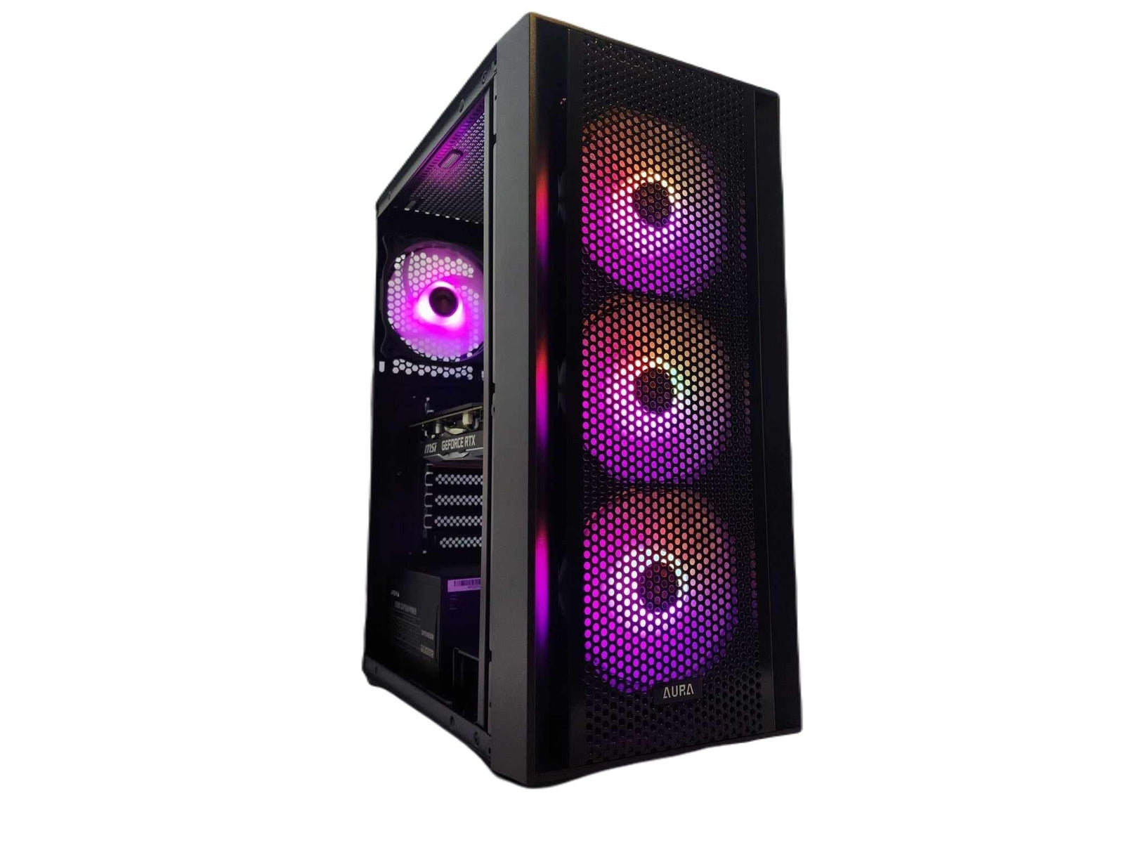 Gaming Desktop PC Computer Ryzen 5 1TB SSD 16GB NVIDIA RTX 2060 WiFi Gamdias A520 - Geek Tech