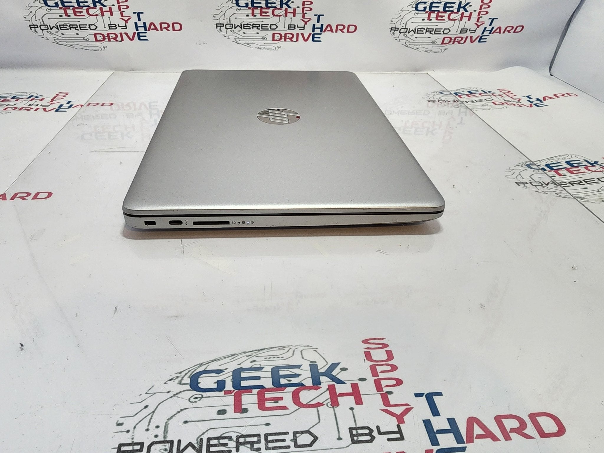 HP Notebook 14-dk0053od Windows 11 AMD A4-9125 Dual Core 64gb SSD 4gb RAM Silver | B Grade - Geek Tech