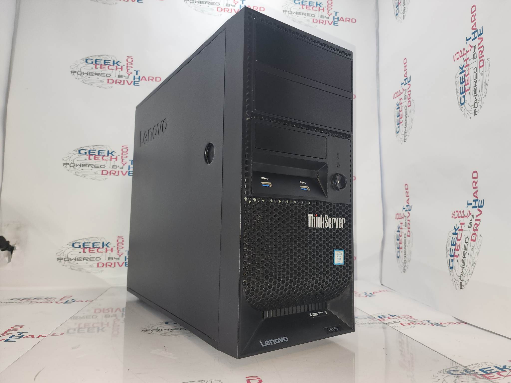 Lenovo ThinkServer TS150 Windows 11 Xeon Quad Core 16gb DDR4 500gb SSD Black | B Grade - Geek Tech