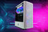 Predator Custom Gaming Desktop PC Windows 11 Ryzen 5 RTX 4070 SSD DDR4 RGB Wifi White - Geek Tech