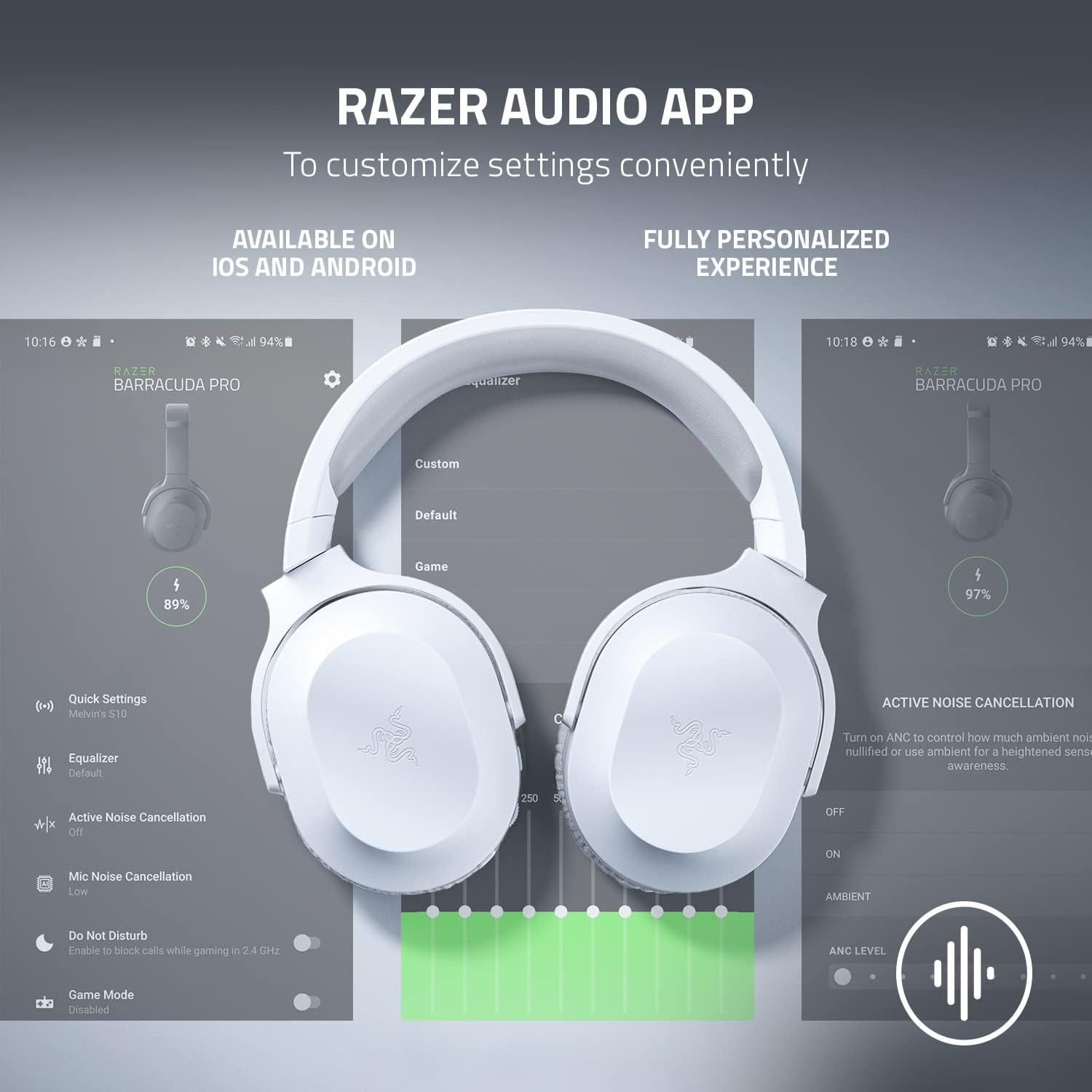 Razer Barracuda X Wireless Gaming & Mobile Headset - White - Geek Tech
