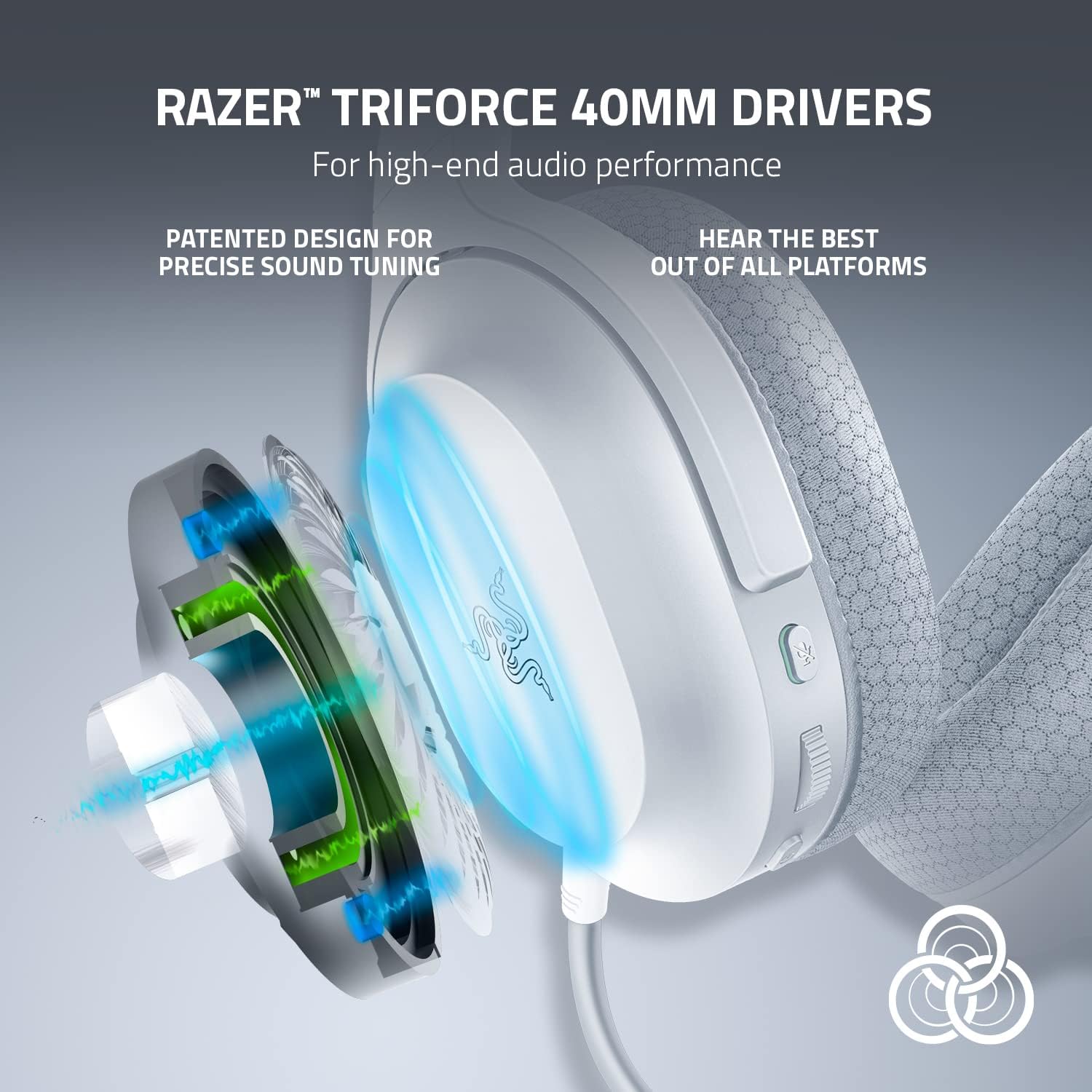 Razer Barracuda X Wireless Gaming & Mobile Headset - White - Geek Tech