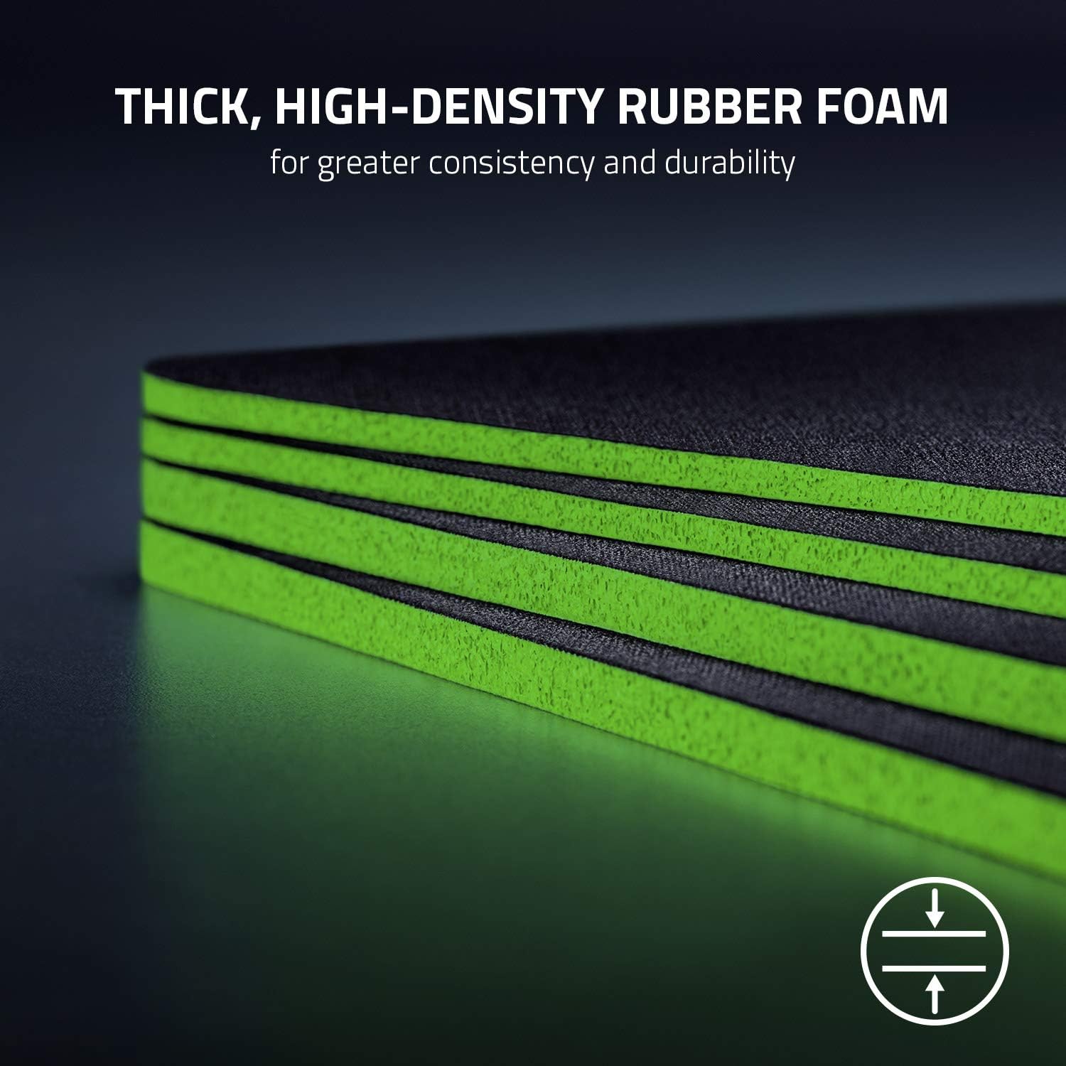Razer Gigantus v2 Cloth Gaming Mouse Pad High-Density Foam Non-Slip Base Black - Geek Tech