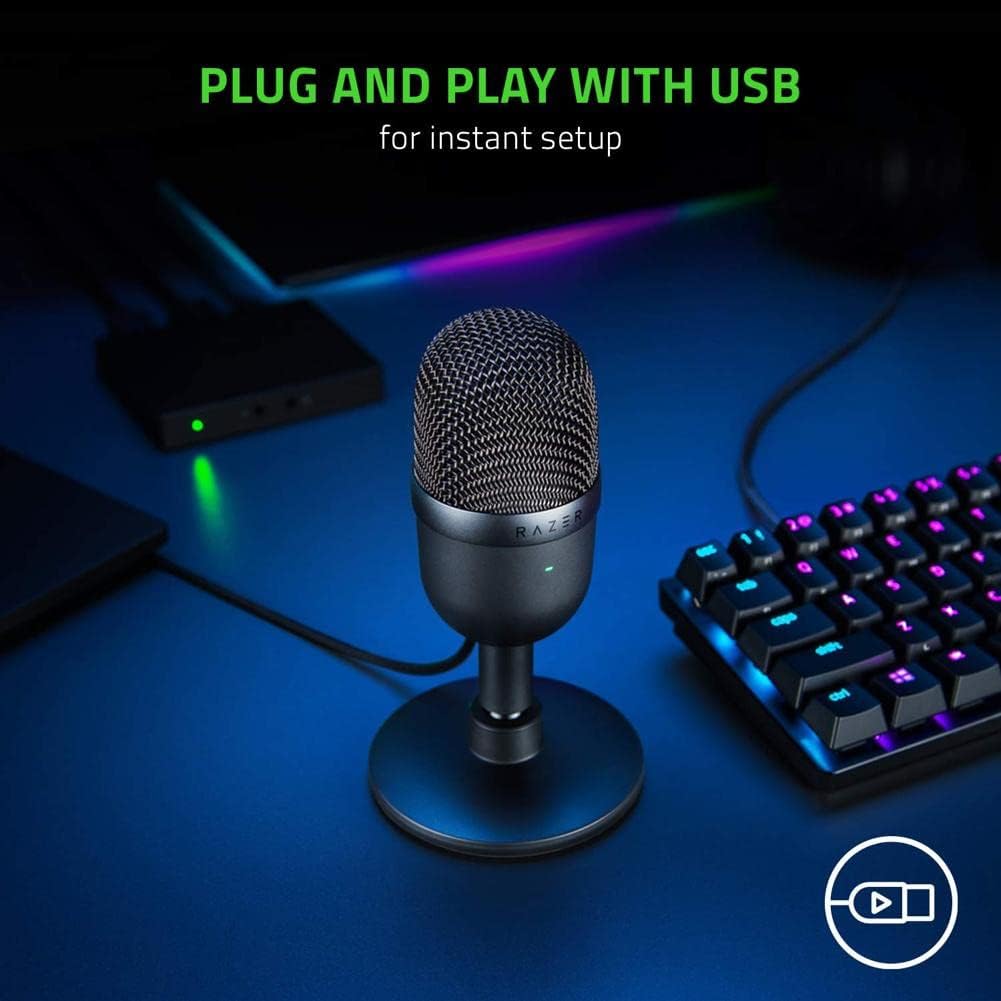 Razer Seiren X Black USB Streaming Microphone - Geek Tech