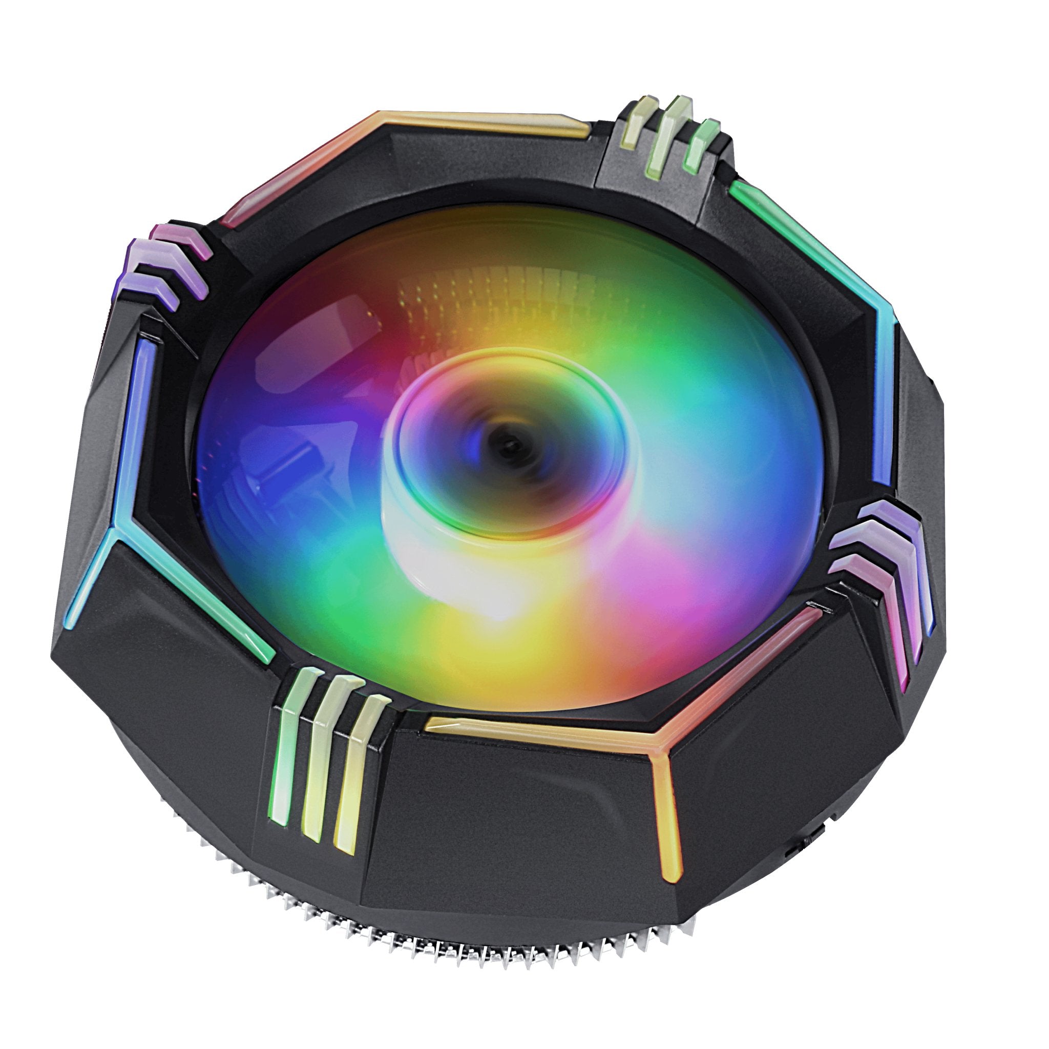 SAMA C901 Air Fan CPU Cooler RGB AMD AM2 AM2+ AM3 AM3+ AM4 AM4+ AM5 Black - Geek Tech