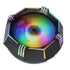 SAMA C901 Air Fan CPU Cooler RGB Intel LGA 775 1150 1151 1155 1156 1200 1366 1700 Black - Geek Tech