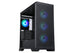 SAMA IDX8-ARGB-BK Black Dual USB3.0 Steel/ Tempered Glass ATX Mid Tower Gaming Computer Case w/ 4 x ARGB LED Fans (3 x120mm x Front l, 1 x120mm x Rear)Pre-Installed - Geek Tech