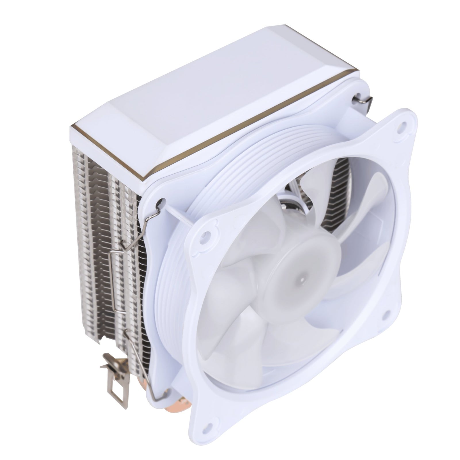 SAMA KA200DW Air Fan CPU Cooler RGB AMD AM2 AM2+ AM3 AM3+ AM4 AM4+ AM5 White - Geek Tech