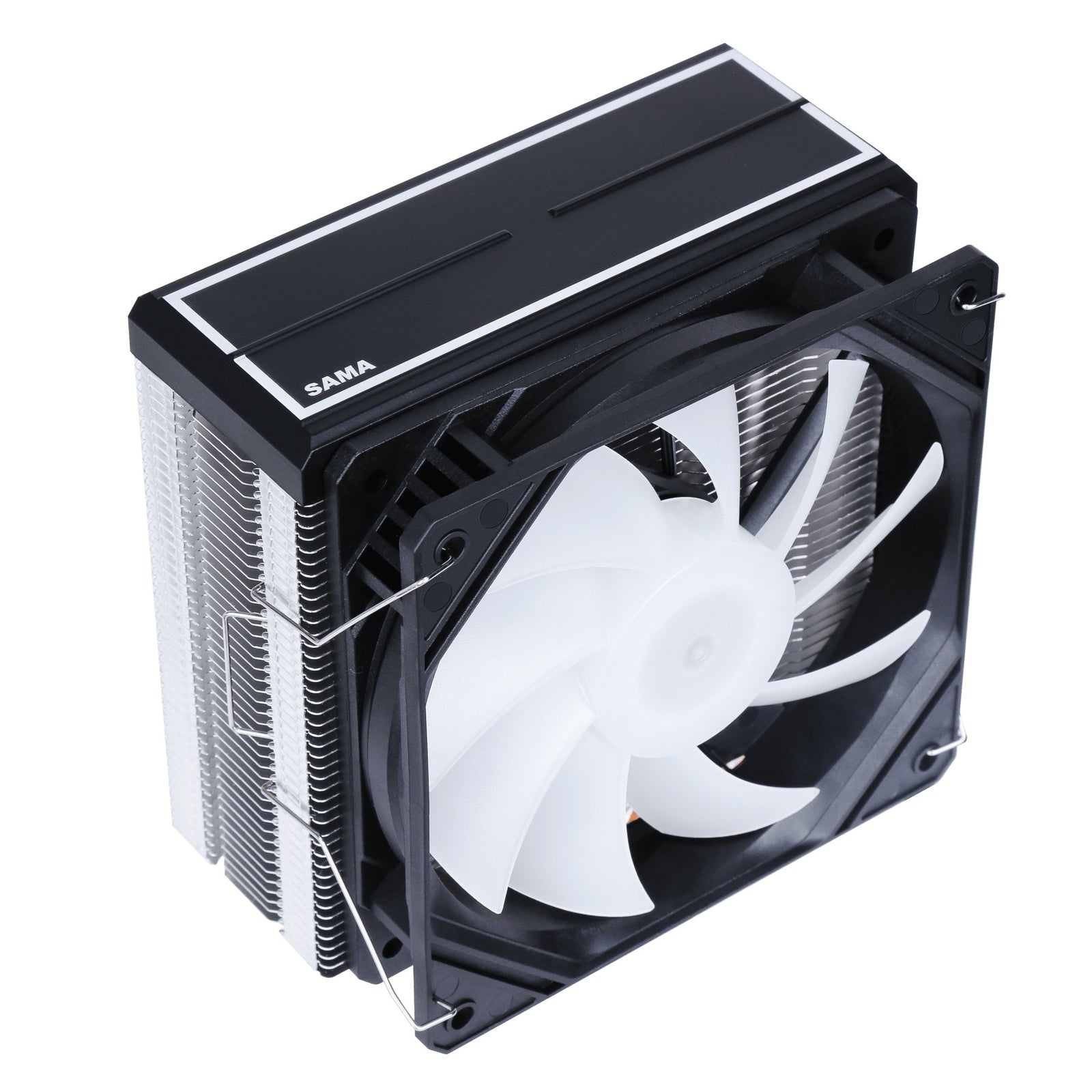 SAMA KA400D Air Fan CPU Cooler RGB AMD AM2 AM2+ AM3 AM3+ AM4 AM4+ AM5 Black - Geek Tech