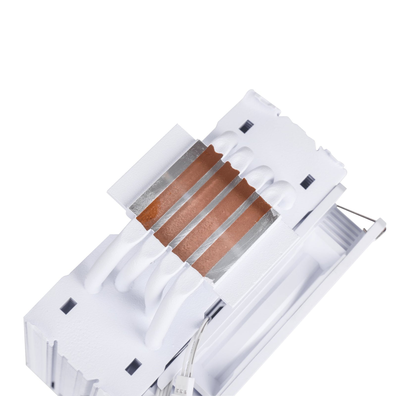 SAMA KA400DW Air Fan CPU Cooler RGB Intel LGA 1150 1151 1155 1156 1200 1366 1700 White - Geek Tech