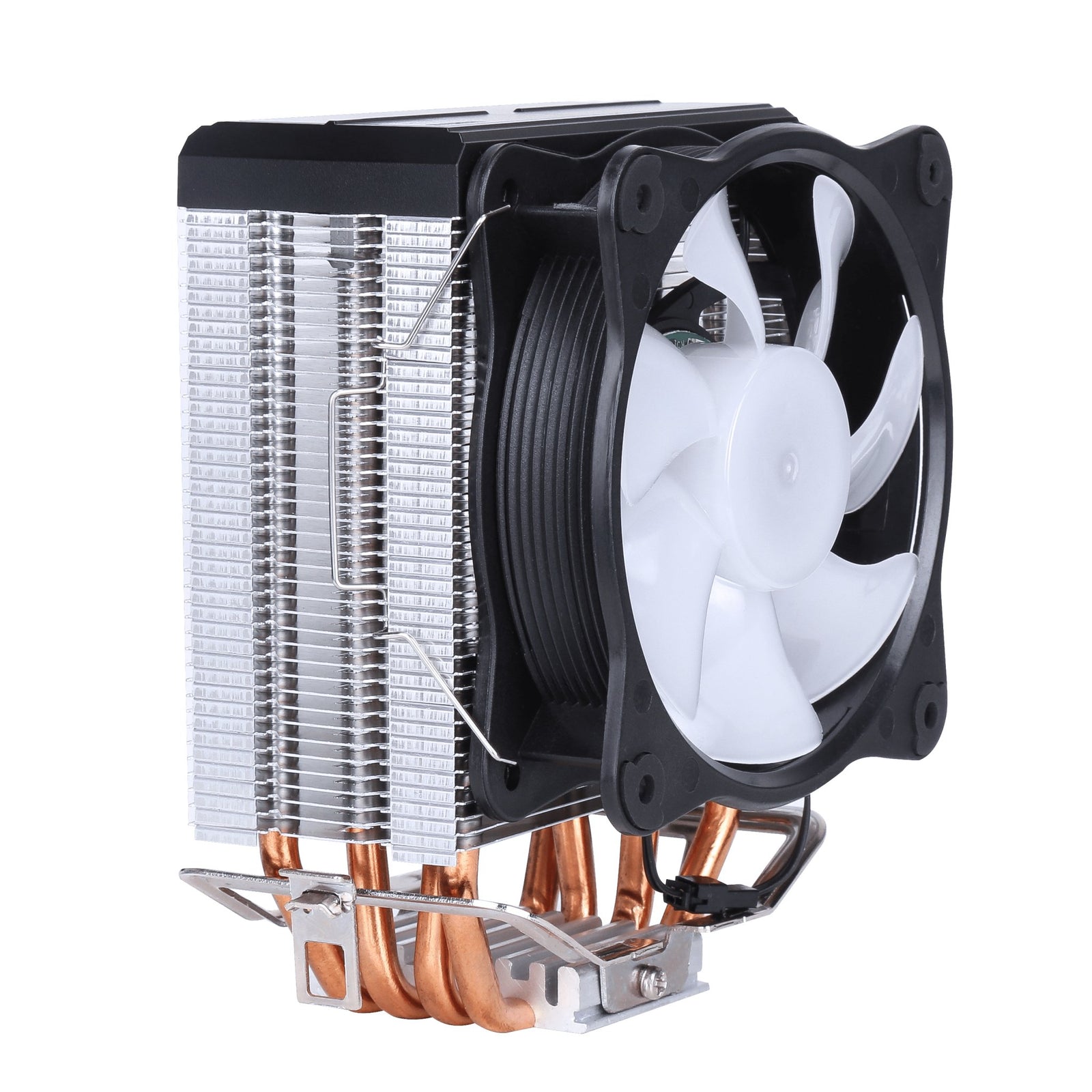 SAMA KA450D Air Fan CPU Cooler RGB Intel LGA 775 1150 1151 1155 1156 1200 1366 1700 Black - Geek Tech