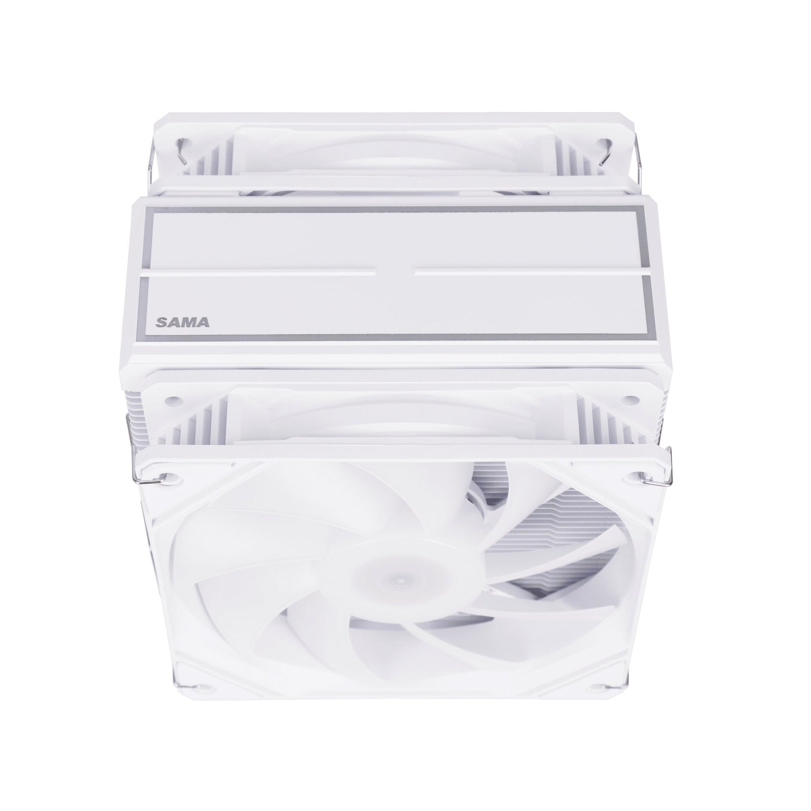 SAMA KA600DW Air Fan CPU Cooler RGB Intel LGA 775 1150 1151 1155 1156 1200 1366 1700 White - Geek Tech