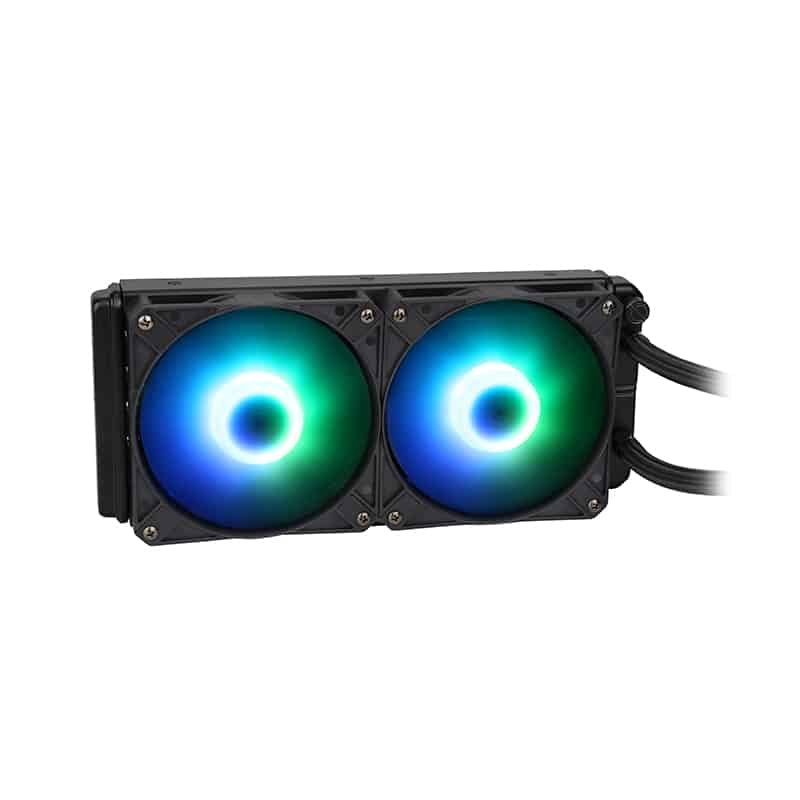 SAMA KW240D 240mm AIO Liquid CPU Cooler RGB AMD AM2 AM2+ AM3 AM3+ AM4 AM4+ AM5 Black - Geek Tech