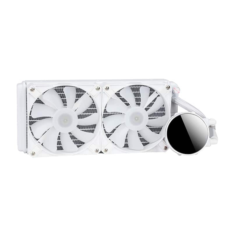 SAMA KW240DW 240mm AIO Liquid CPU Cooler RGB AMD AM2 AM2+ AM3 AM3+ AM4 AM4+ AM5 White - Geek Tech