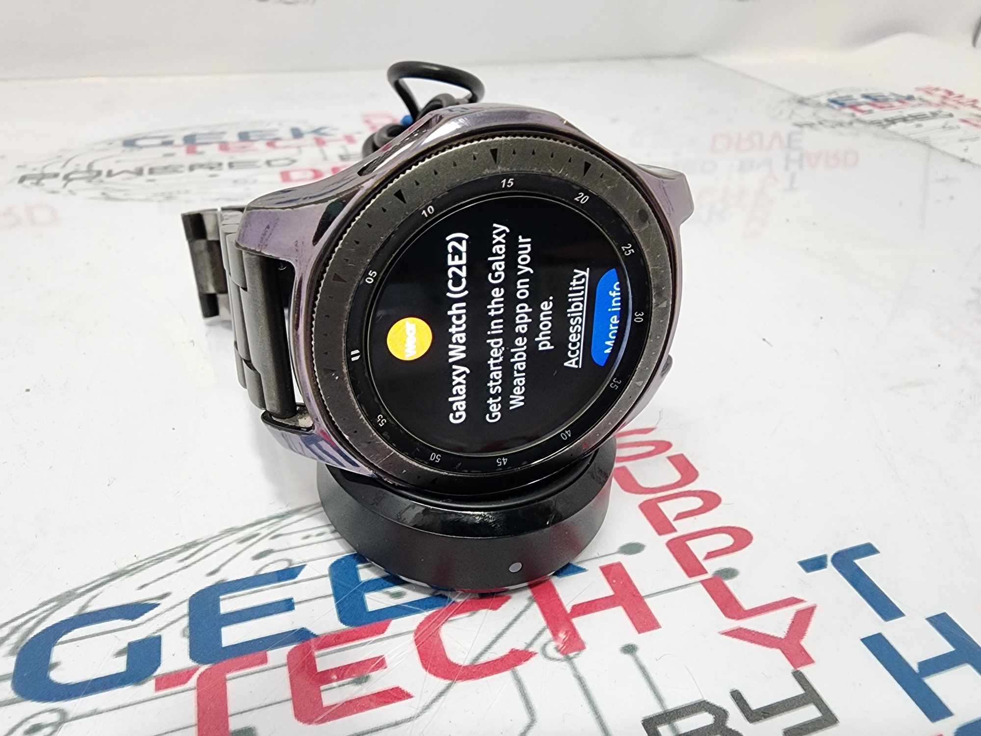 Samsung Galaxy Watch SM-R805U LTE 4G Silver | B Grade - Geek Tech