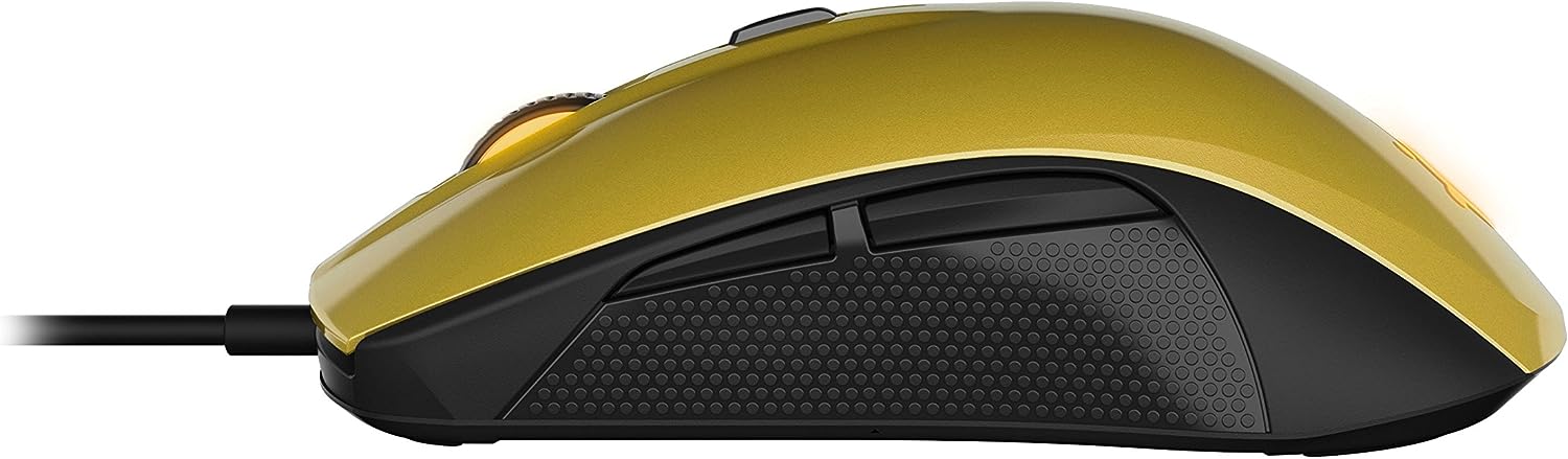 SteelSeries Rival 100, Optical Gaming Mouse - Alchemy Gold - Geek Tech