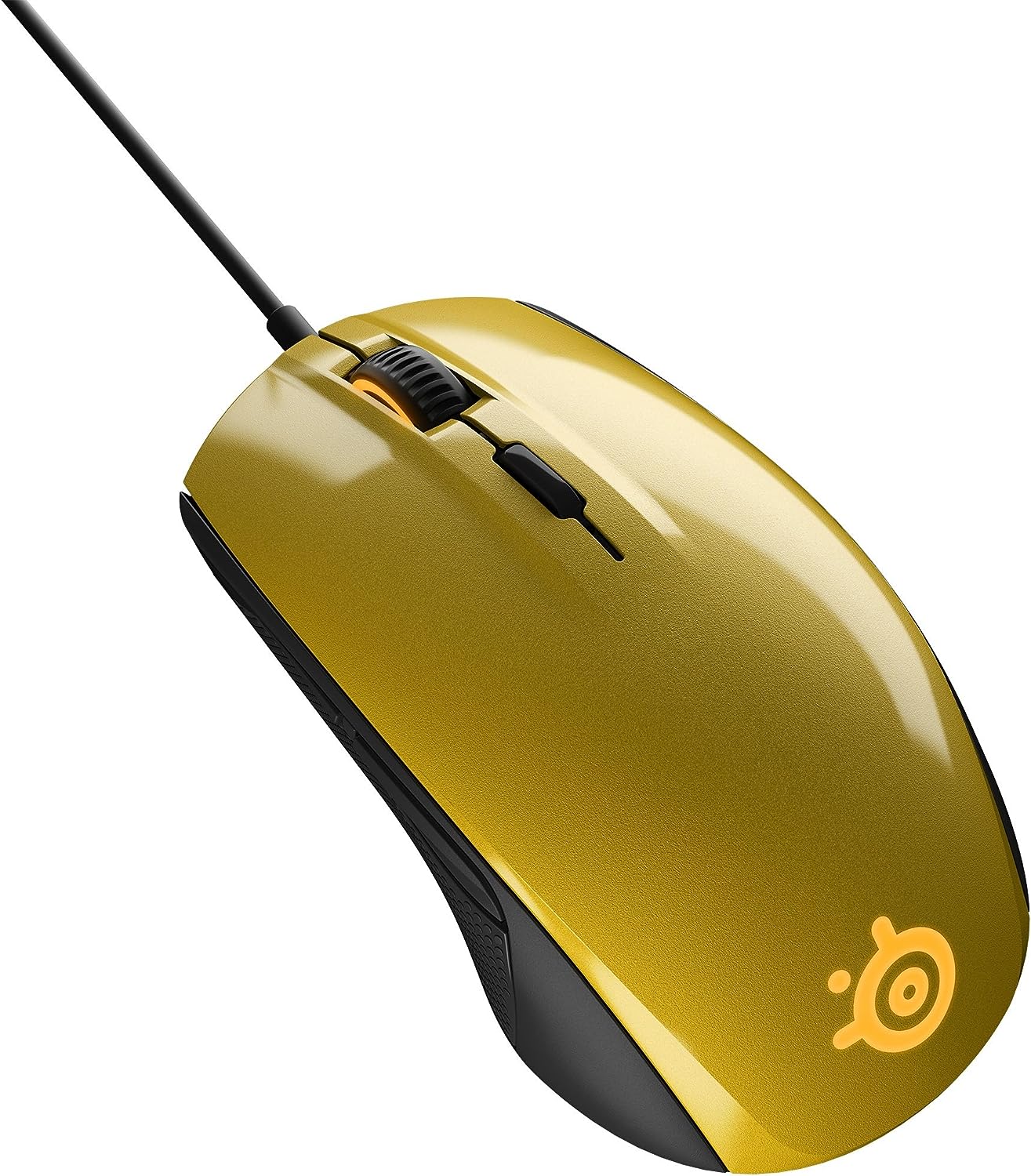SteelSeries Rival 100, Optical Gaming Mouse - Alchemy Gold - Geek Tech