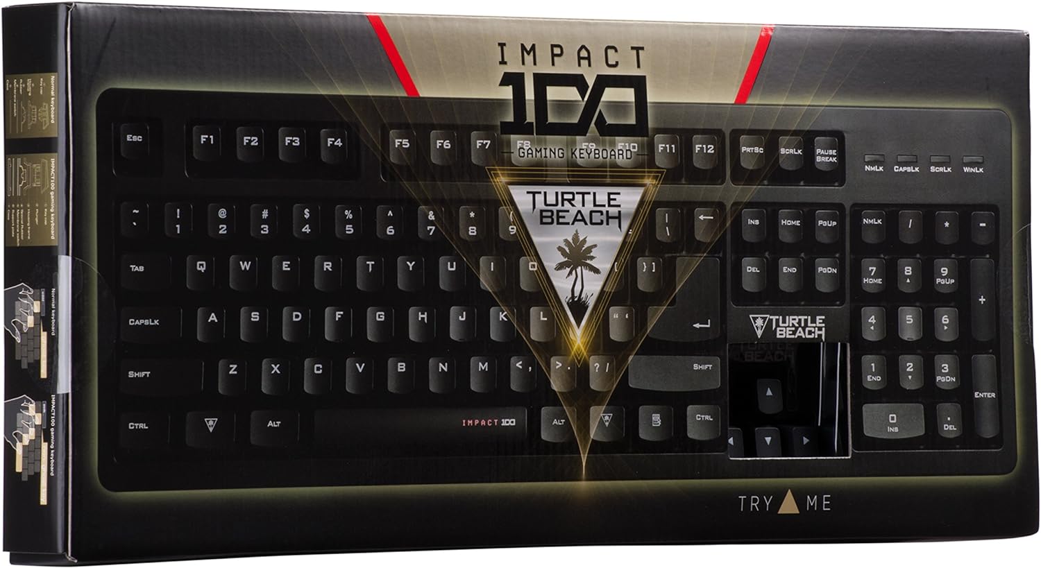 Turtle Beach Impact 100 Gaming Keyboard - Geek Tech