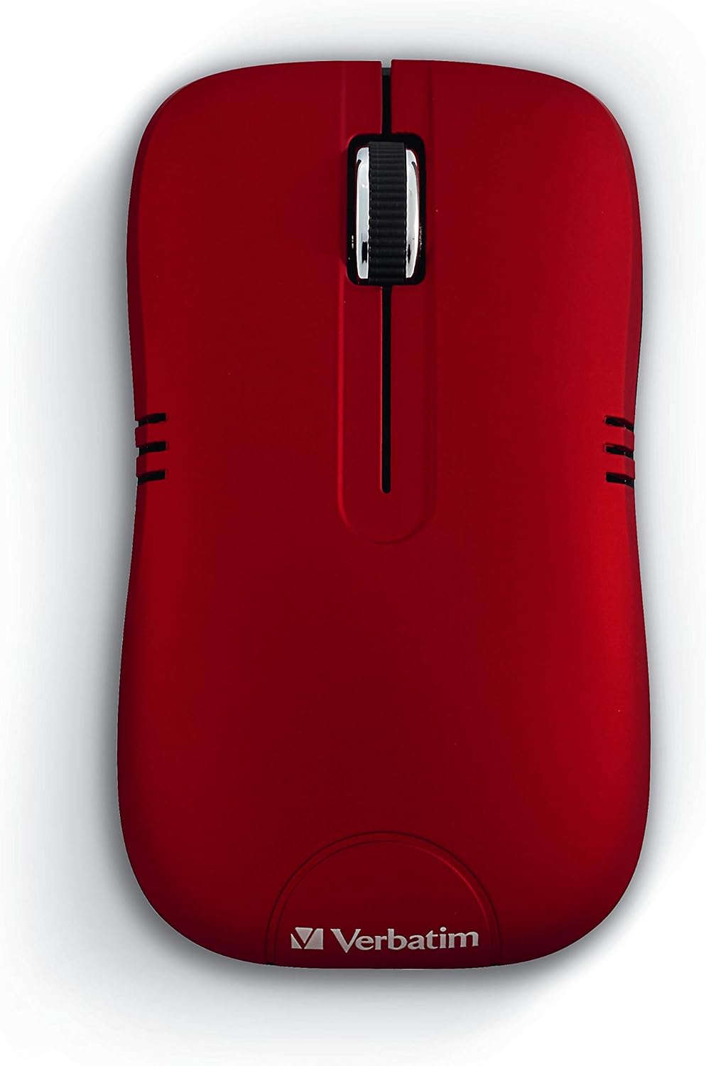 Verbatim Wireless Notebook Optical Mouse, Commuter Series – Matte Red - Geek Tech