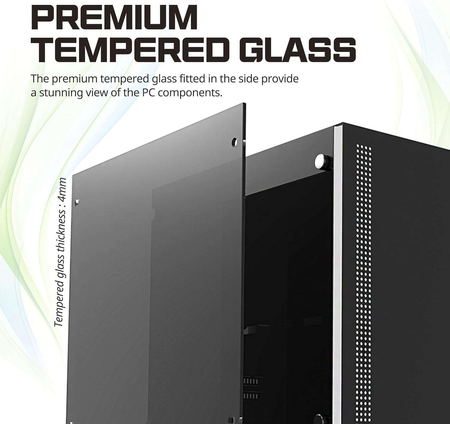 Zalman S5 ATX Mid-Tower Gaming PC Case - Black - Geek Tech