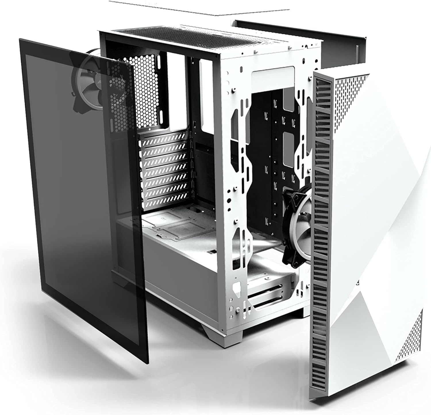 Zalman - Z3 Iceberg ATX Mid-Tower PC Case - Geek Tech